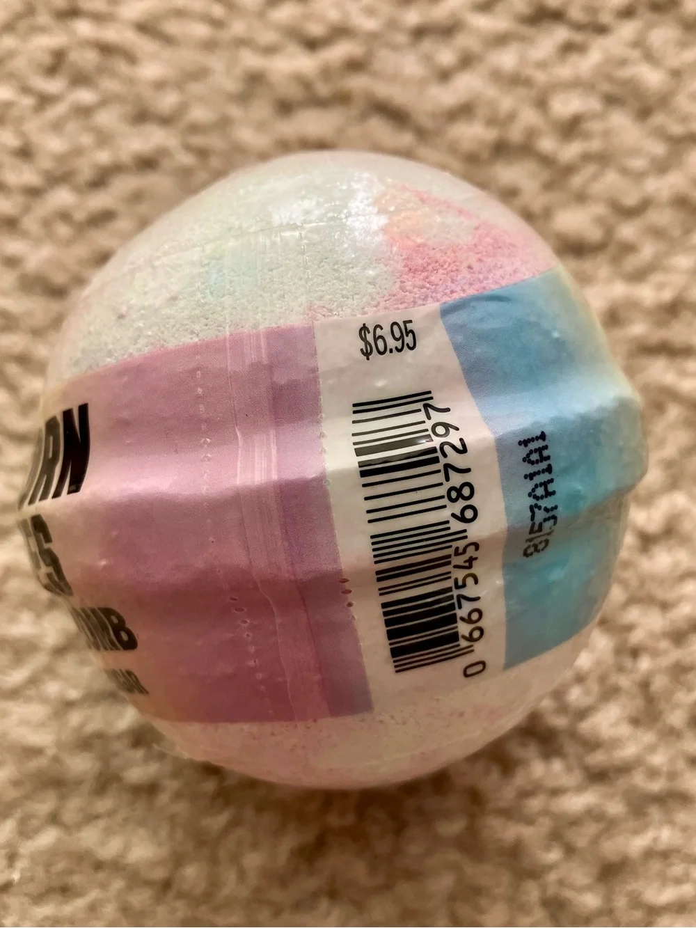PINK Victoria's Secret Pastel Rainbow Unicorn Vibes Bath Bombs